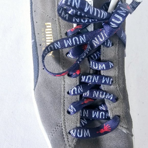 PUMA Men's Suede X King Shark Lace Up Sneakers D.C. Collaboration Size 8 ECO - Picture 2 of 8